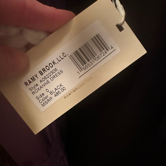 Ramy Brook Roxanne One-Shoulder Dress NWT - Picture 4 of 4